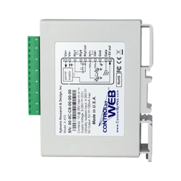 Control By Web X-410-E | Web-Enabled Programmable Controller - Image 5